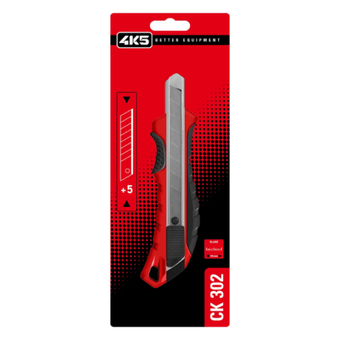 X-ato profissional de 18mm 4K5 CK302 com lâminas de substituição